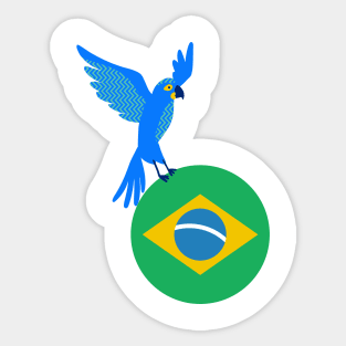 Brazilian natural beauties Sticker